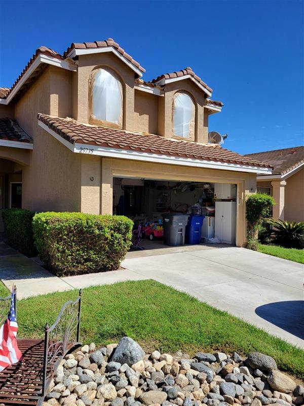 Residential exterior painting project in Escondido